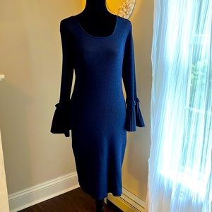 NWOT: Nina Leonard Bodycon Sweater Dress | Large